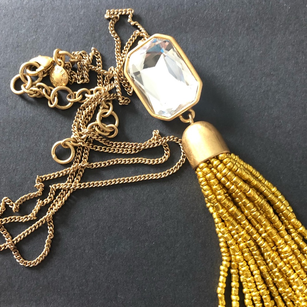 J.Crew Lariat style necklace